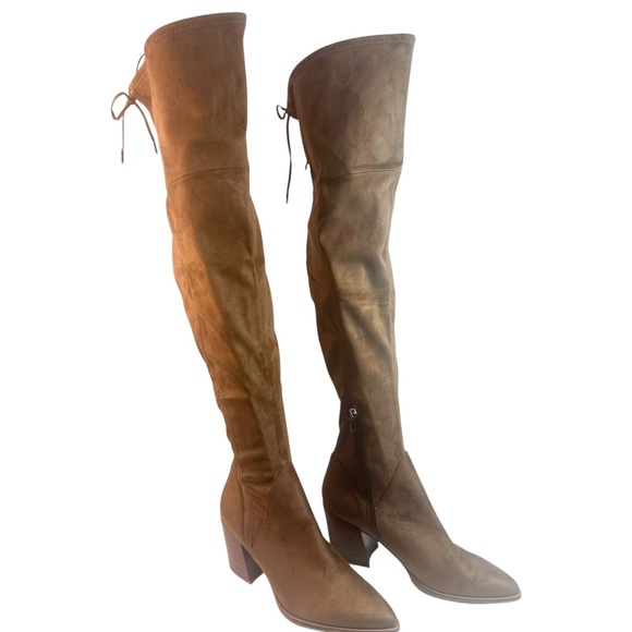 Marc Fisher Shoes - Marc Fisher LTD Over-the-Knee Suede Boots Size 9.5M